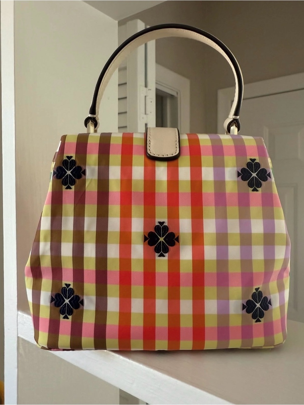 kate spade bella plaid remedy bag - Picture 3 of 4